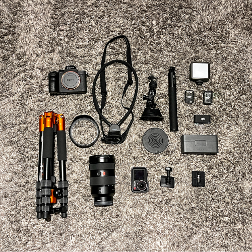 Marketing photoshoot equipment